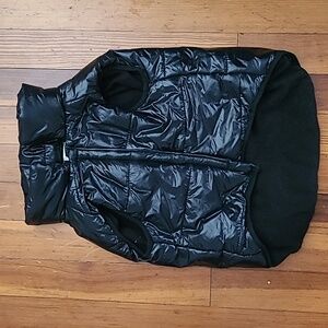 GAP Black Dog Puffer Vest XL